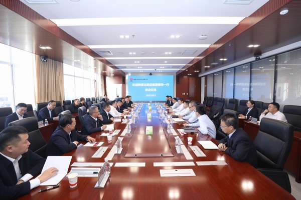 王明智帶隊赴陜煤兄弟單位拜訪交流 王明智帶隊赴陜煤兄弟單位拜訪交流